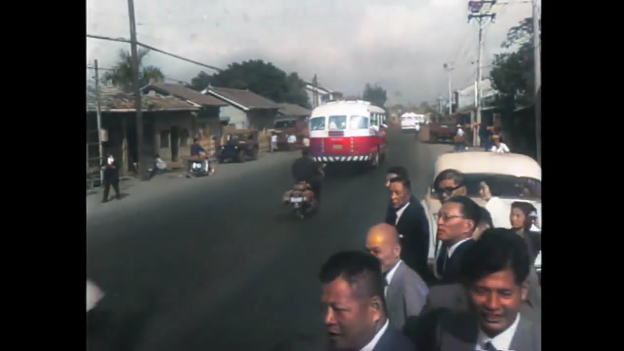 (民國54年至58年間)台南市街景《進步中的台南市》：｜1965 to 1969 Taiwan｜紀錄片｜AI上色數位修復｜台南市秋茂園｜赤崁樓｜懷舊｜精選影片