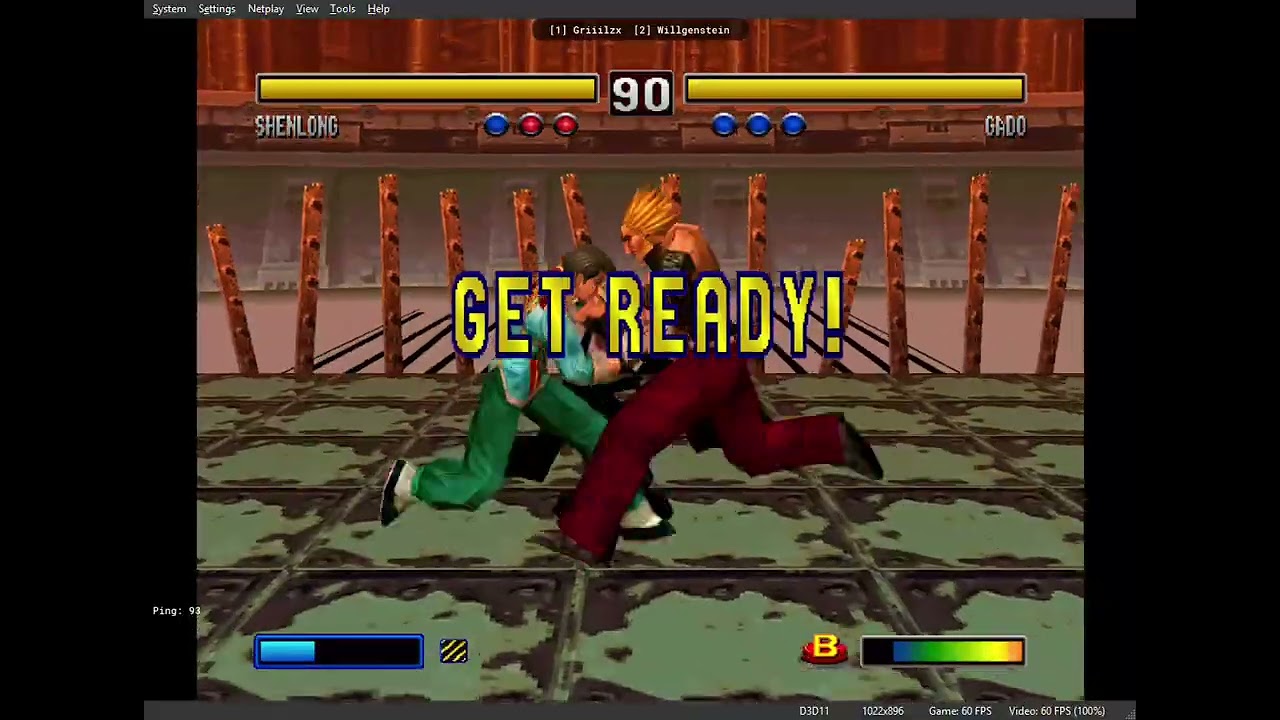 Grillz vs Willgenstein | Bloody Roar 2 Online (Versus Mode)