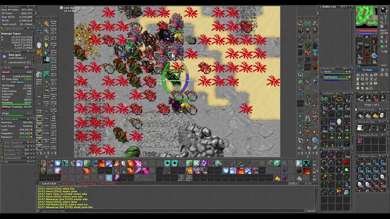 Tibia Ingol -3 Full Team