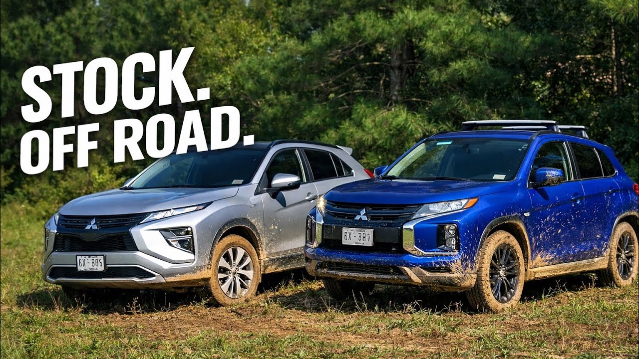 Testing Mitsubishi’s AWD on Fire Trails (Stock Vehicles)