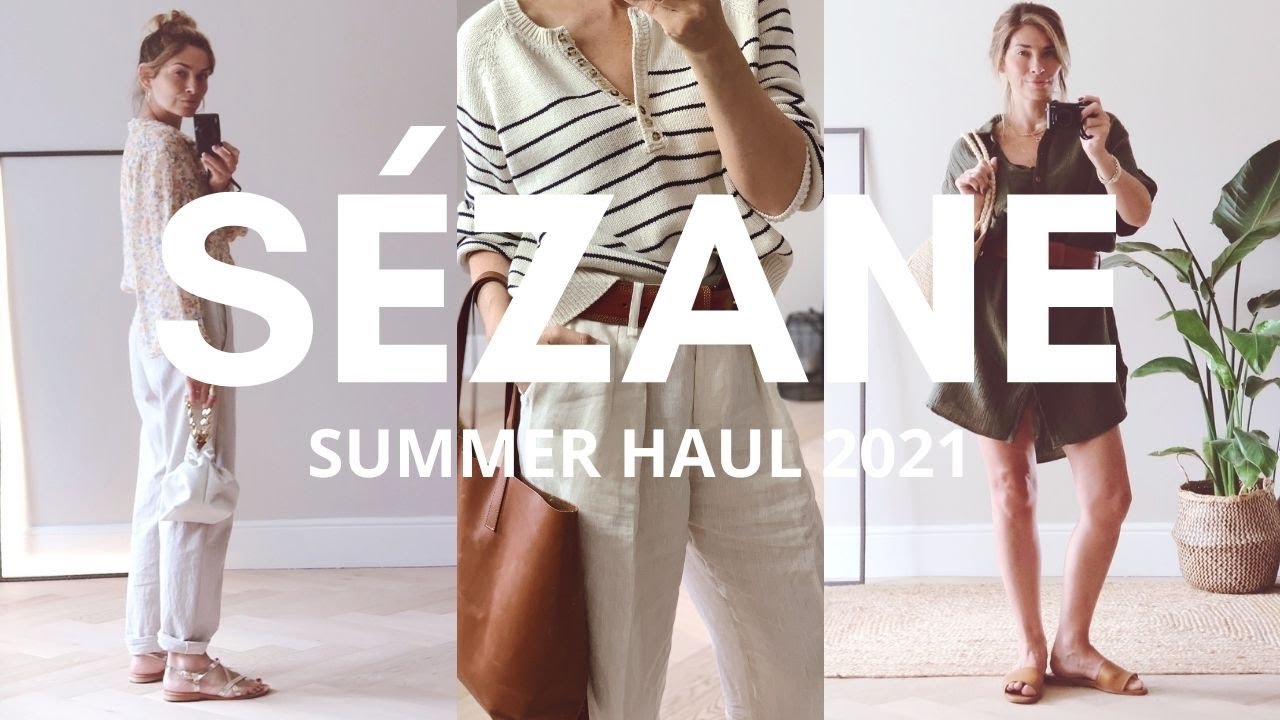 SEZANE HAUL | PARISIAN STYLE  | SUMMER 2021