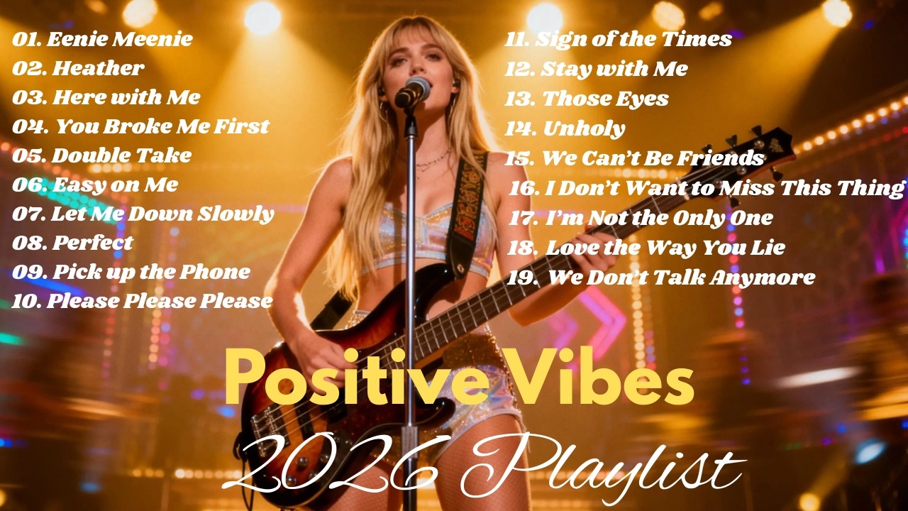 Positive Vibes Playlist 2026 💞🎵| Best Acoustic Love Song 2026 | Miia, Alphaville, Pink Sweat$