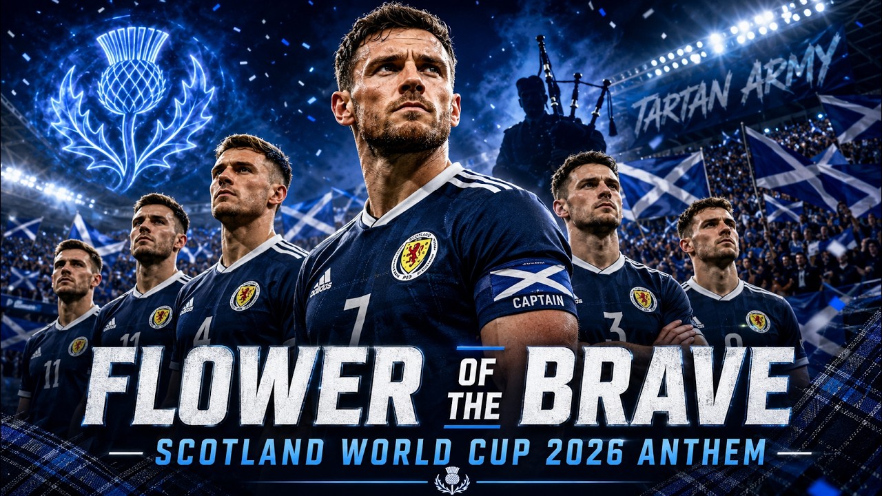 Scotland World Cup 2026 Anthem &mdash; Flower of the Brave | Tartan Army Song