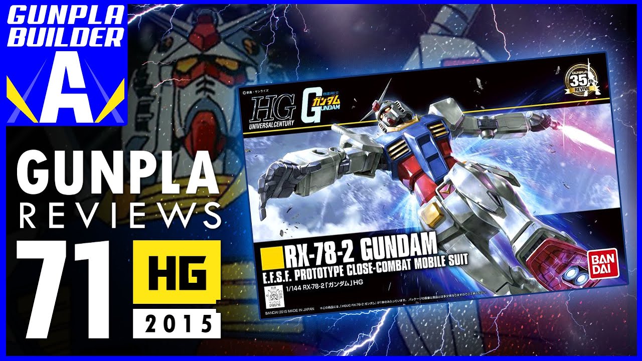 รีวิวกันพลาตัวที่ 71 HG RX-78-2 GUNDAM  (G35 Revive) [GUNPLA REVIEW]