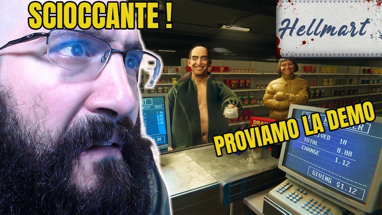 Il mio SUPERMERCATO del TERRORE ! - HORROR DEMO con HELLMART