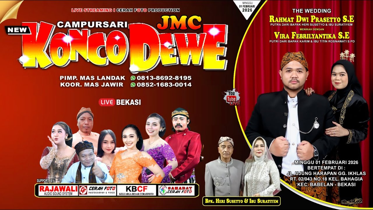 LIVE 🔴 CAMPURSARI KONCO DEWE - RESEPSI 