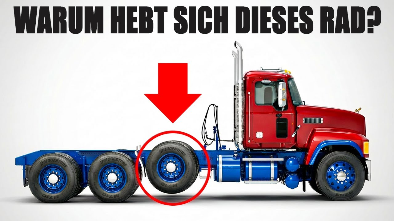 Warum Manche LKW-Räder Den Boden Nicht Berühren | Der Schockierende Grund