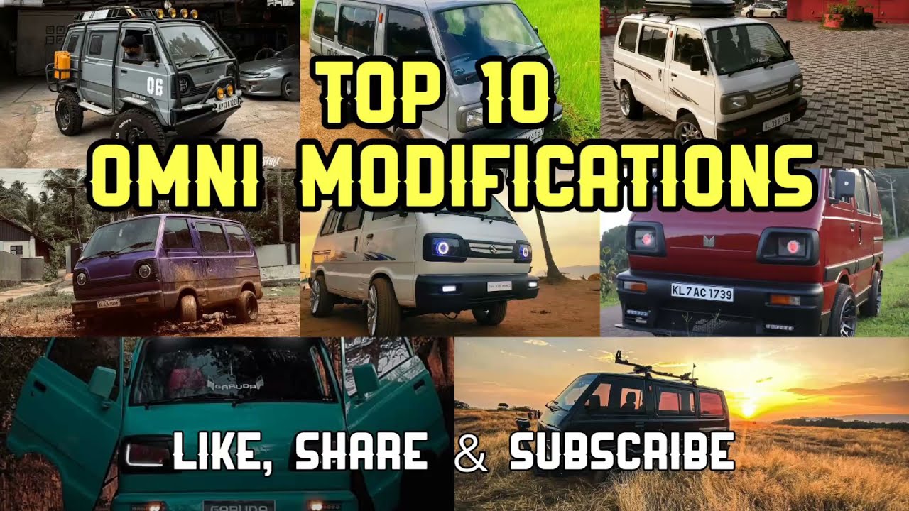 TOP 10 OMNI VAN MODIFICATIONS | OMNI VAN MODIFIED | OMNI OWNERS CLUB | LIKE,SHARE & SUBSCRIBE 👍.