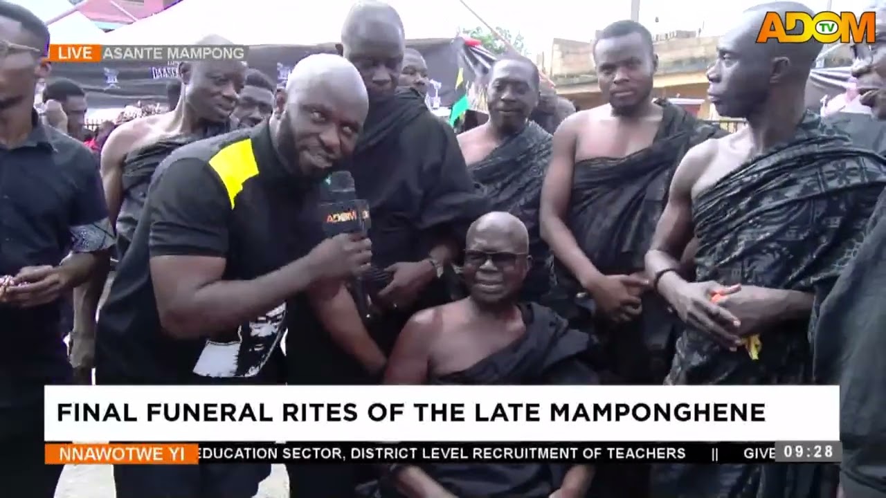 Final Funeral Rites Of The Late Asante Mamponghene || - Nnawotwe Yi on Adom TV (07-08-25)