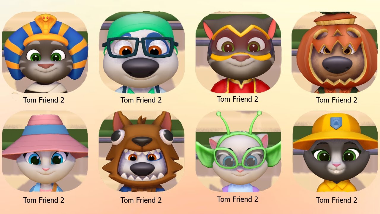 My Talking Tom Fiends 2 halloween Explore new family dishes Tom Finds 😍😍
