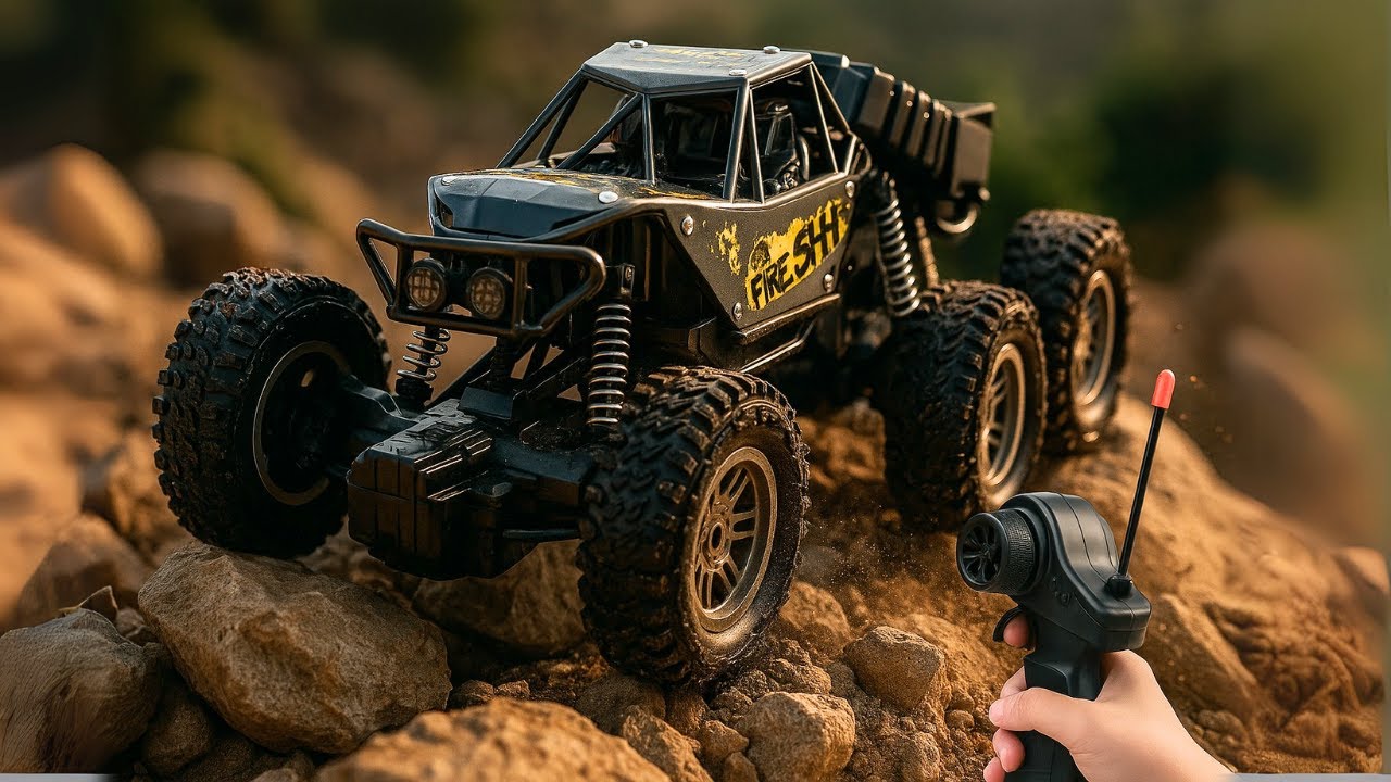 Can This 6-Wheel Alloy RC Climbing Truck Conquer Everything? RC Test + Review!