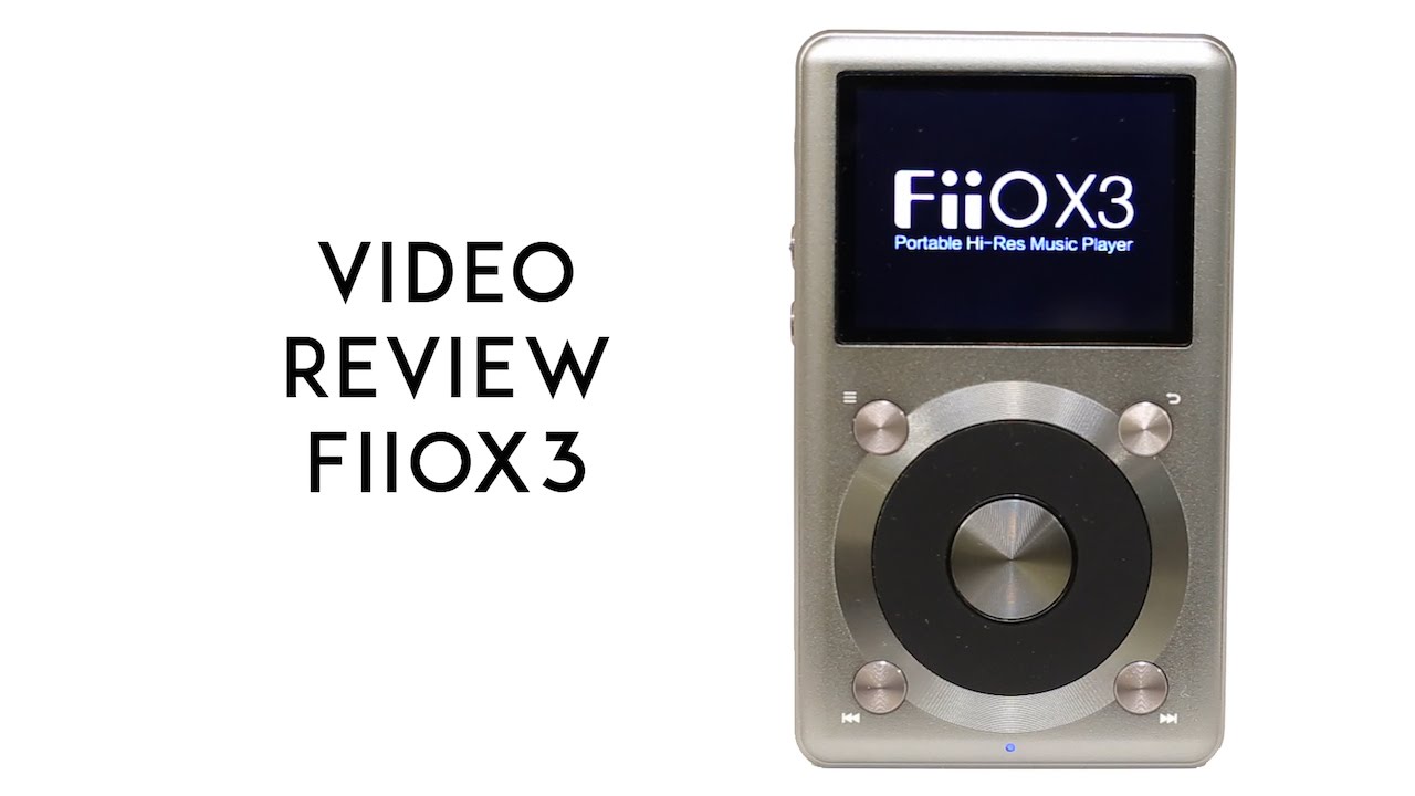 FiiO X3 2nd Gen Portable Music Player Video Review