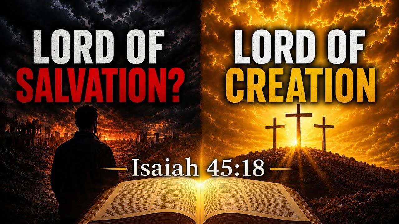 I AM THE LORD, AND THERE IS NONE ELSE. Believing scripture in Creation and saving Faith 