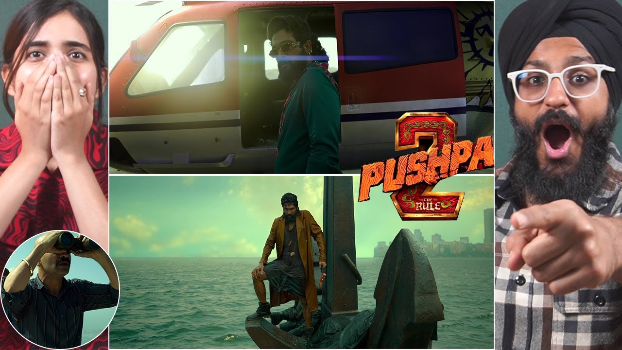 Pushpa 2 MASS CHENNAI PORT SMUGGLING SCENE REACTION | Allu Arjun | Sukumar