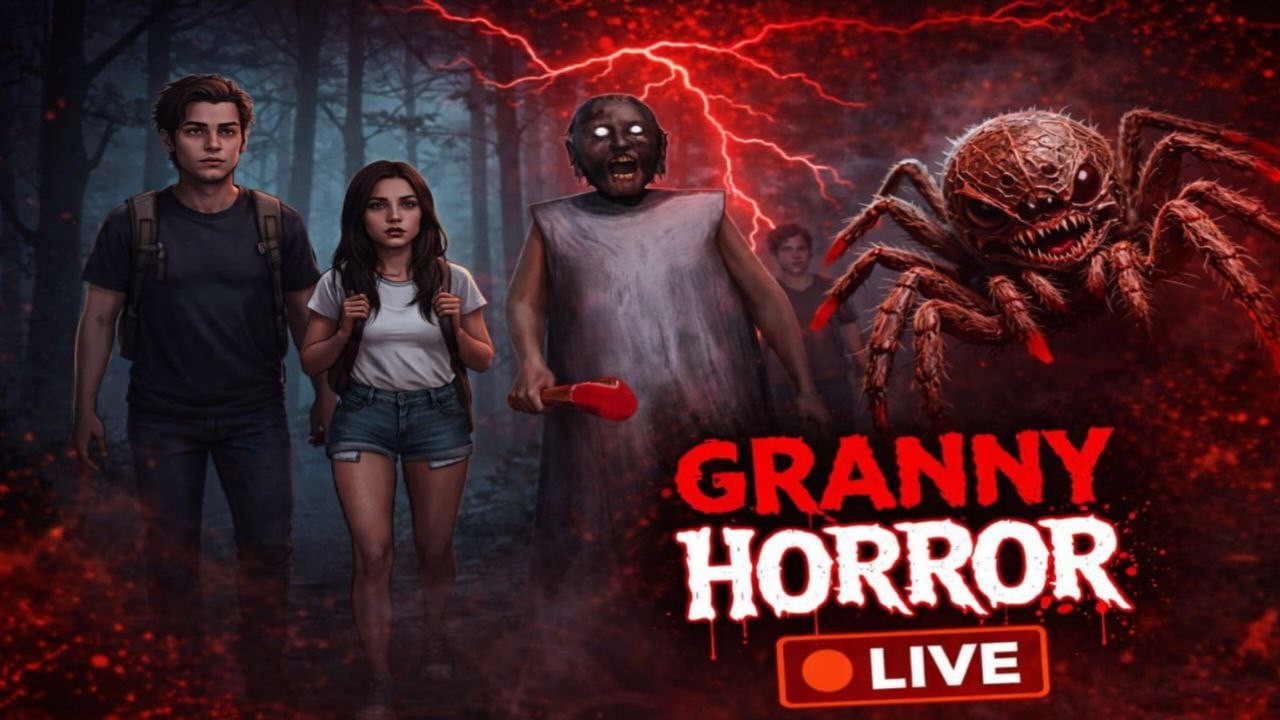 🔴Real Horror Feel Aayi Aaj! | Granny Live Stream #shorts #america