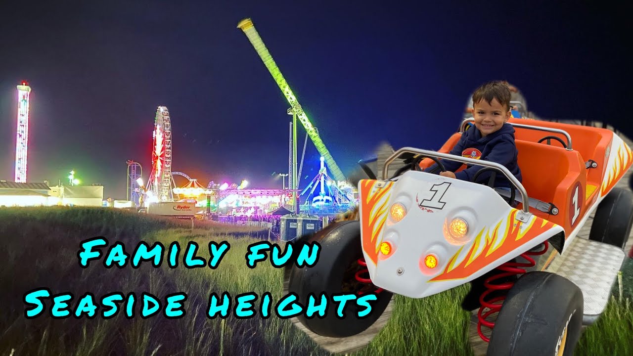 JERSEY SHORE FAMILY VACATION. It’s EMERY ADVENTURE at SEASIDE HEIGHTS boardwalk 