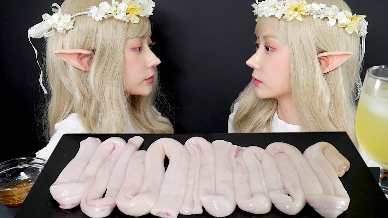 МУКБАНГ Хэллоуин🎃 Говяжий Спинной Мозг [Beef Spine] Real Sound MUKBANG | ASMR | EATING SOUND
