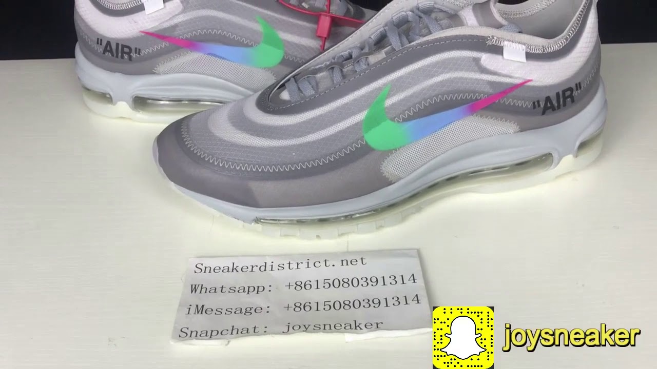 Off White Air Max 97 Menta Unboxinng