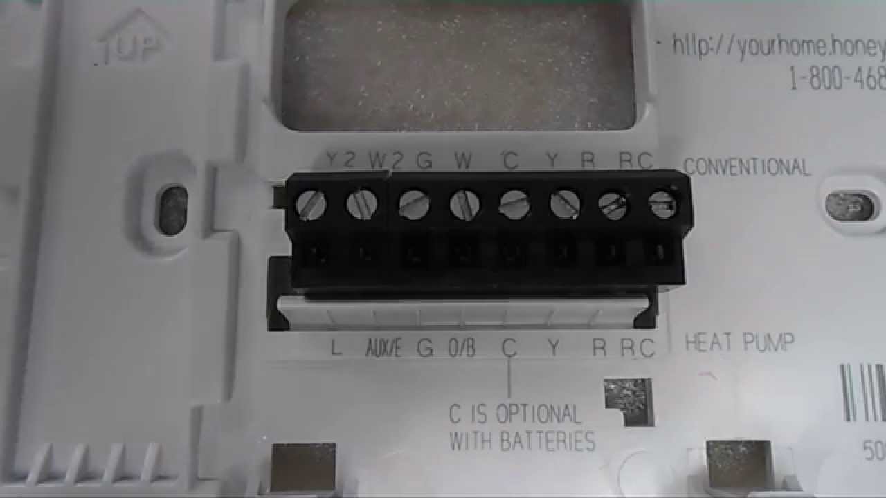 Установка и подключение термостата Honeywell