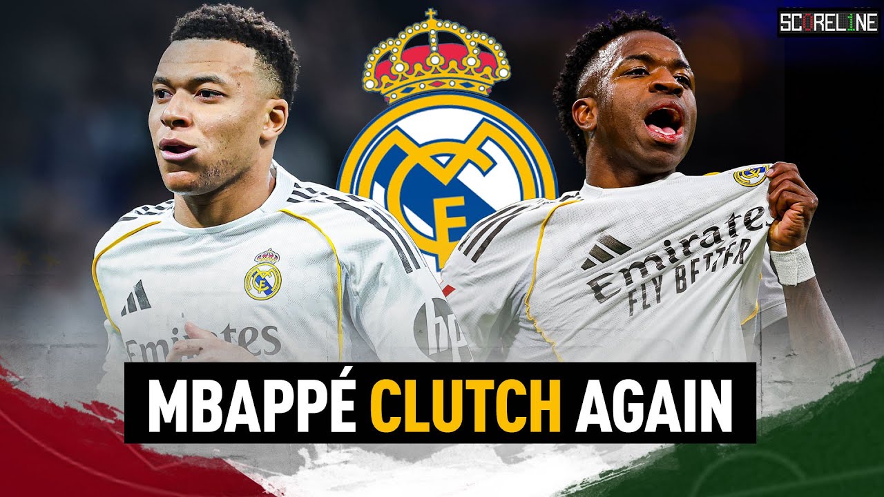 Mbappé's CLUTCH Penalty gives Real Madrid needed derby win