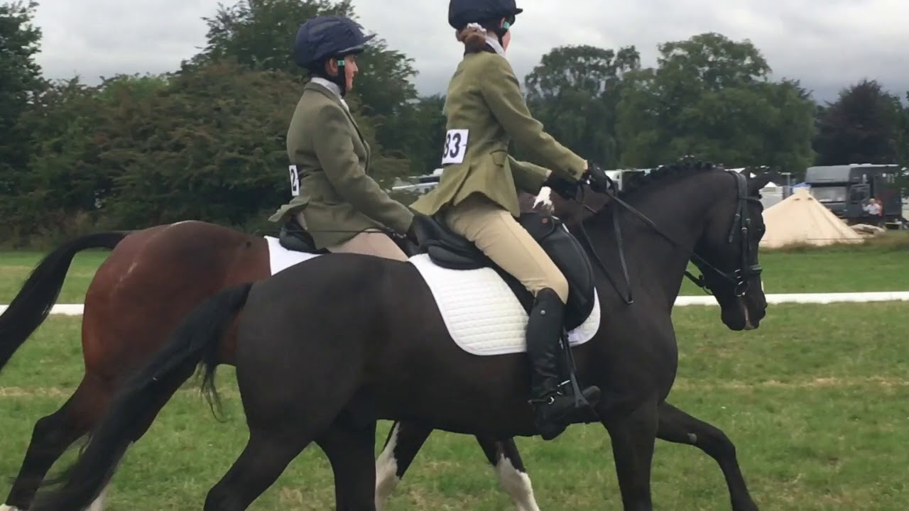 pairs dressage to music at champs 2018 mamma mia