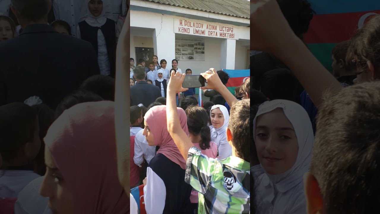 18 oktyabr Müstəqillik günü Cəlilabad rayon Üçtəpə kənd ümumi orta məktəbi