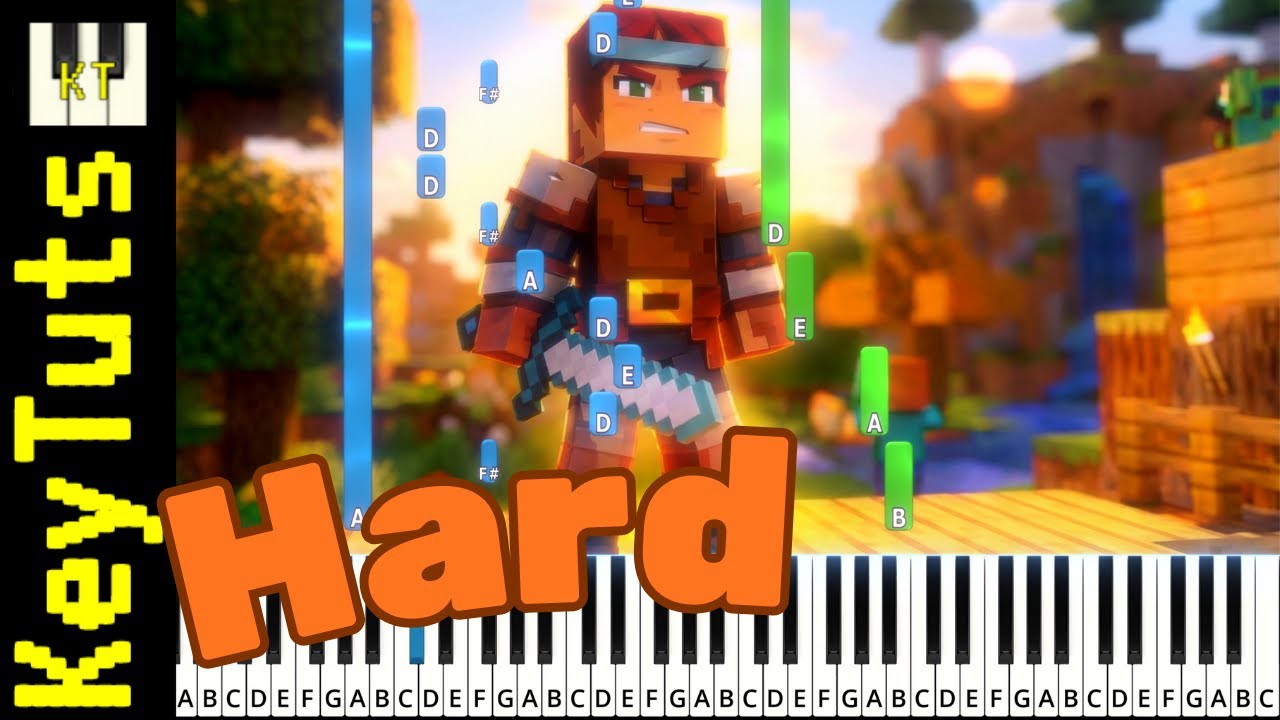 Halland [Minecraft Dungeons] - Hard Mode [Piano Tutorial] (Synthesia)