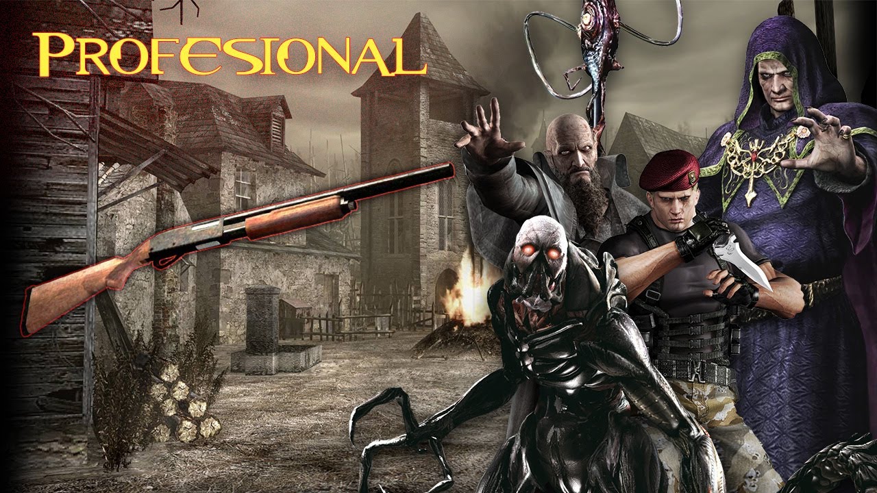 Lawan Semua Boss Dengan Shotgun -  Resident Evil 4