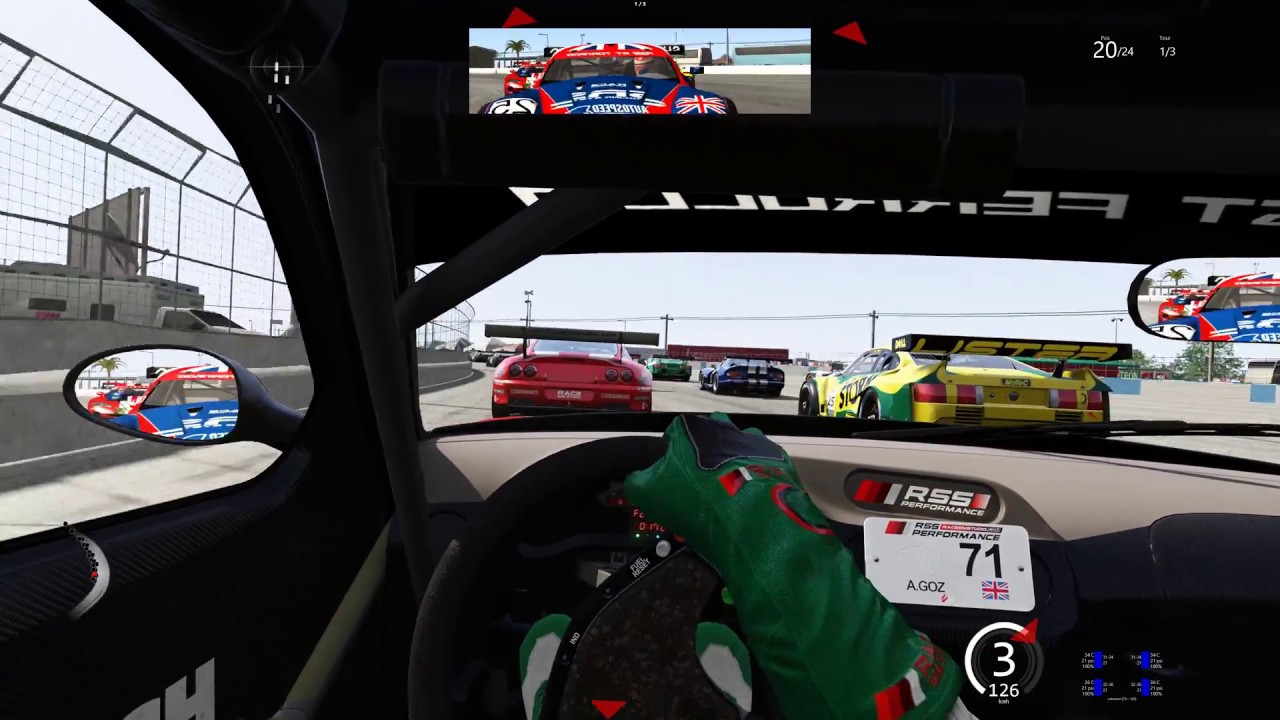 AC / ESSAI MOD RHMAC / SEBRING / COCKPIT