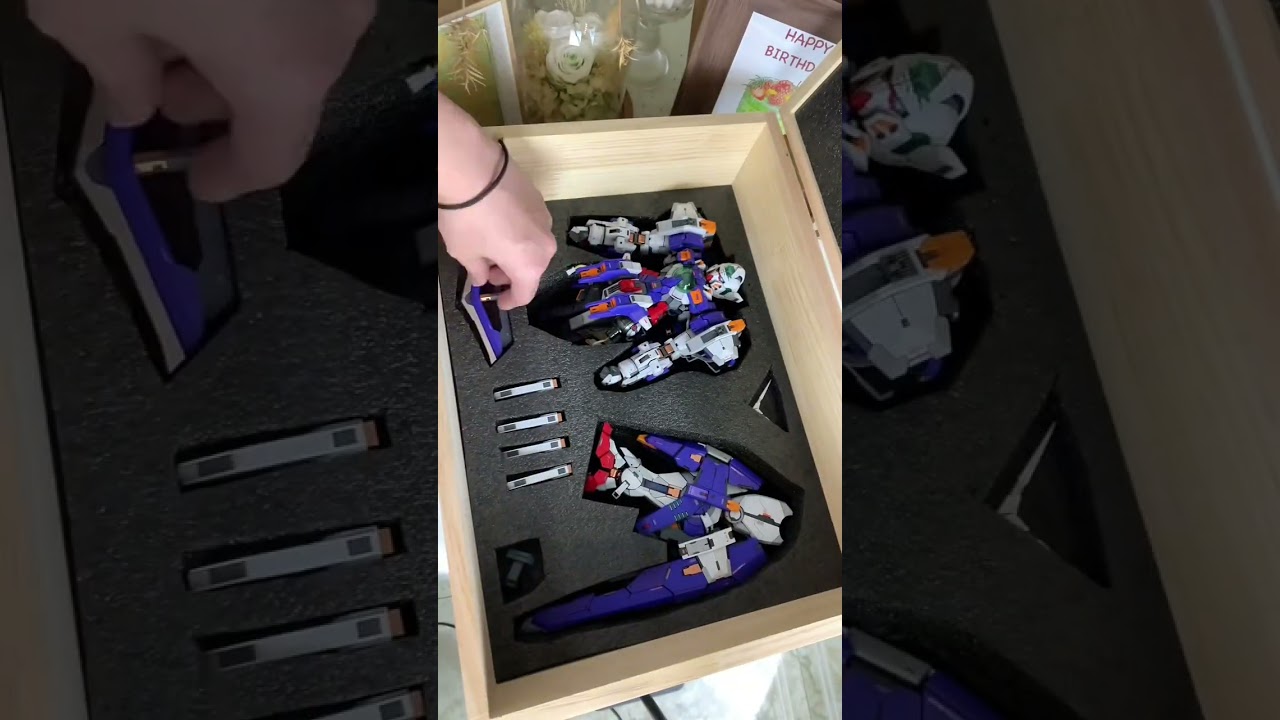 Keeping PG Gundam Exia Avalanche in Box 