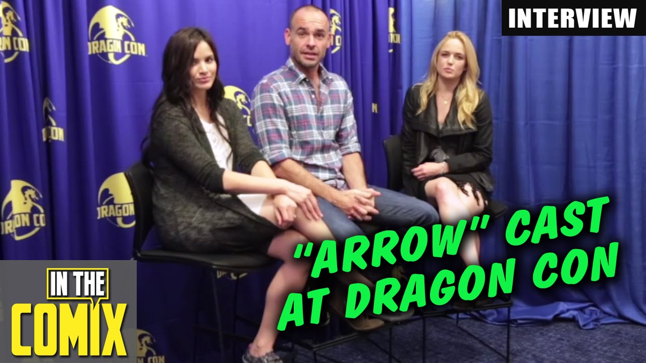 'Arrow' Cast at Dragon Con 2014 (In The Comix)