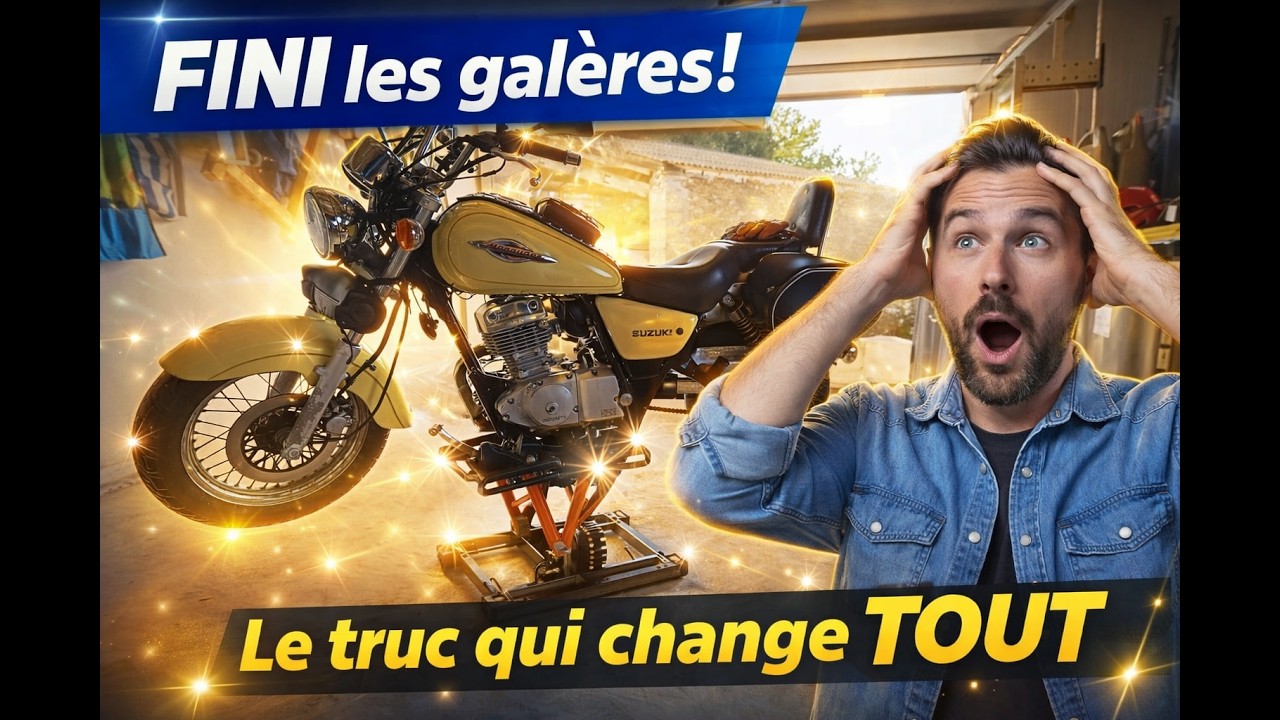 L'Atelier de la Moto: Pr&eacute;sentation du pont &eacute;l&eacute;vateur pour moto VEVOR