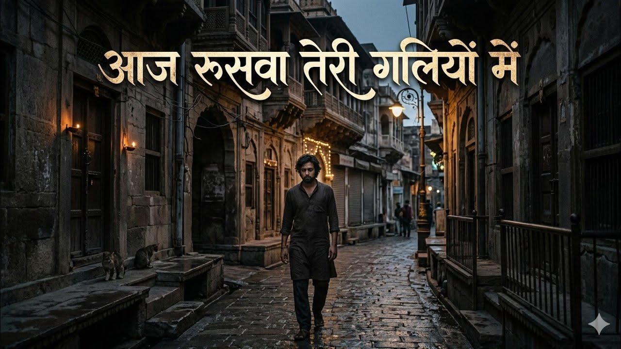 आज रुसवा तेरी गलियों में aaj rusva teri galio me mohabbat hogi song out now 90s geet @AverRage-x9c  