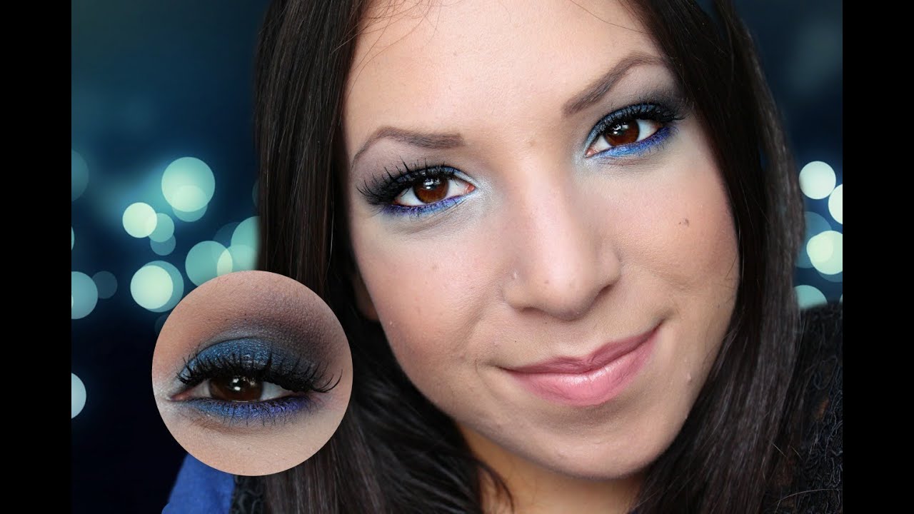 ❤ Tutoriel : Smoky bleu nuit
