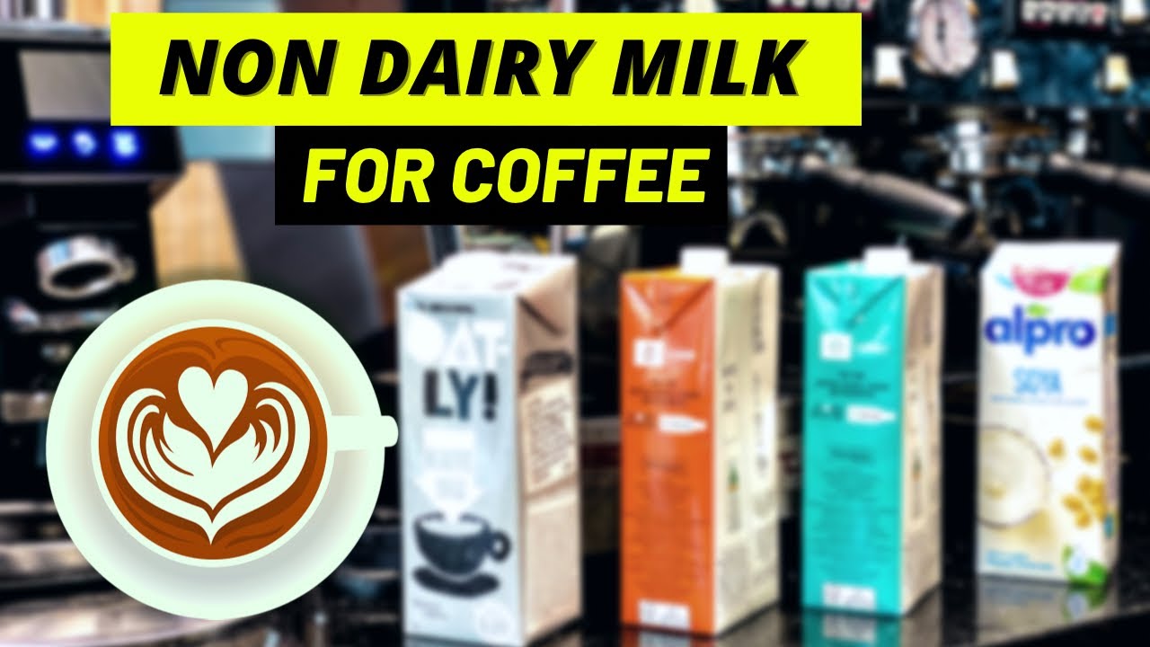 Best Alternative milks(NON DAIRY) for coffee & Easy Tips for milk steaming & latte art)