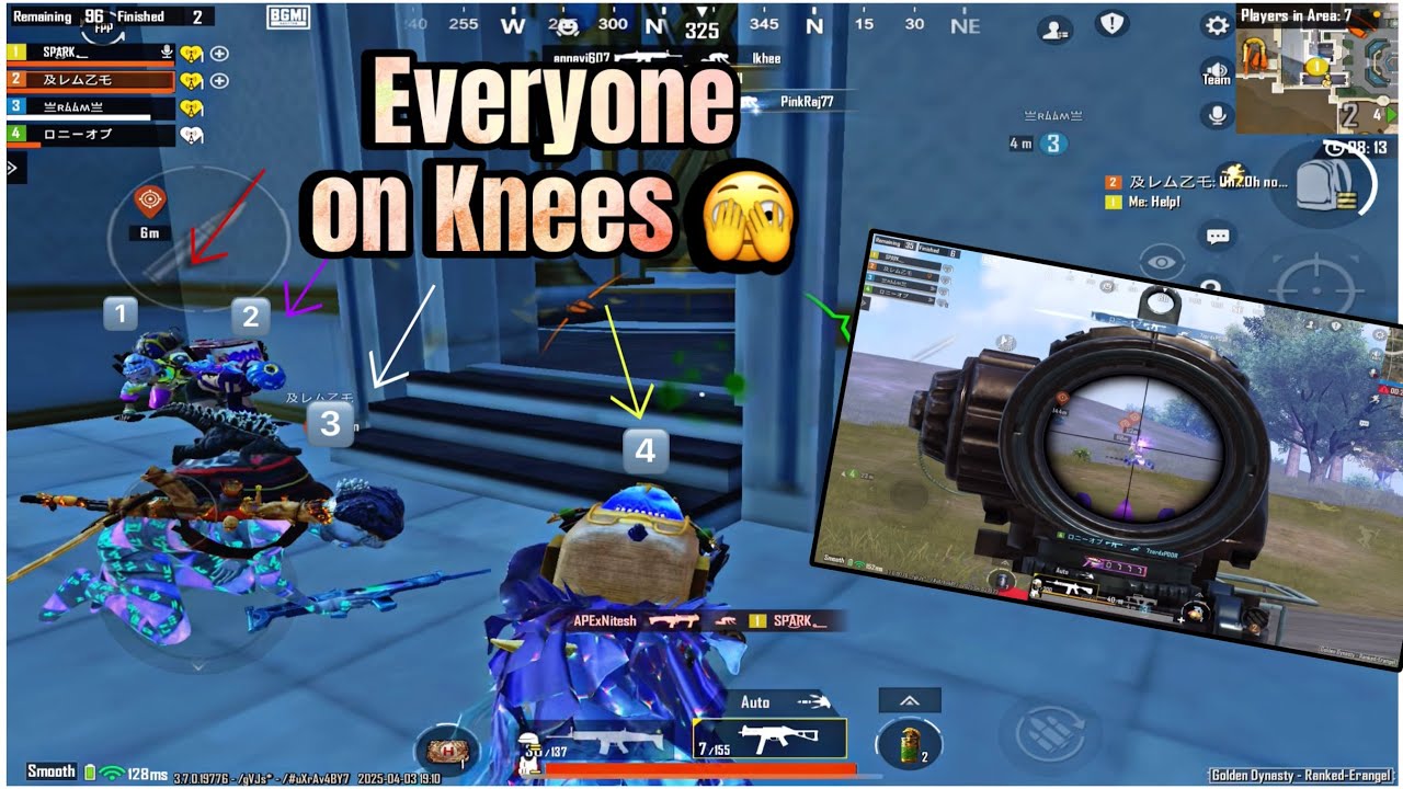 Camper tried to Ruin the Gameplay 😾| BGMI 🍗 dinner
