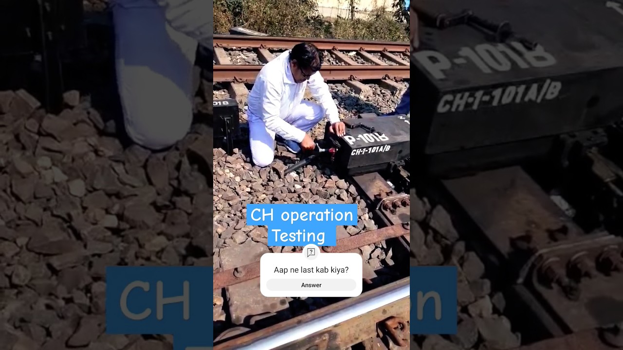 Crank Handle operation testing at Site
