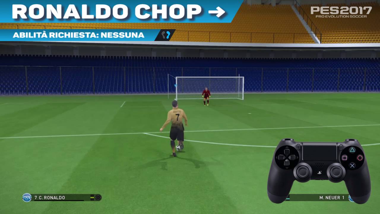 PES 2017 VideoTutorial Ronaldo Chop