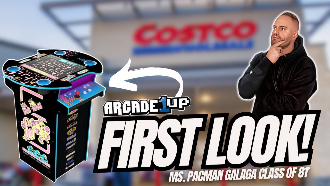 Пабный стол Arcade1up Class Of 81’, эксклюзивный первый взгляд в Costco!