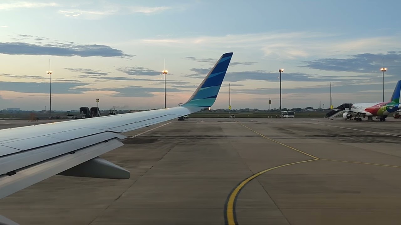 Runway ready, destination calling. #GarudaIndonesia #SoekarnoHatta #NextDestination #FlightMode