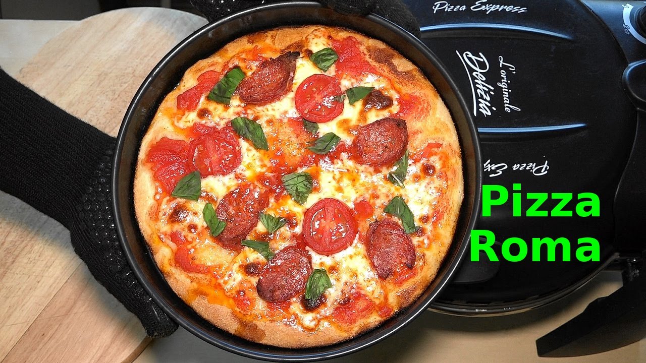 Pizza Roma im Pizzaofen G3 Ferrari