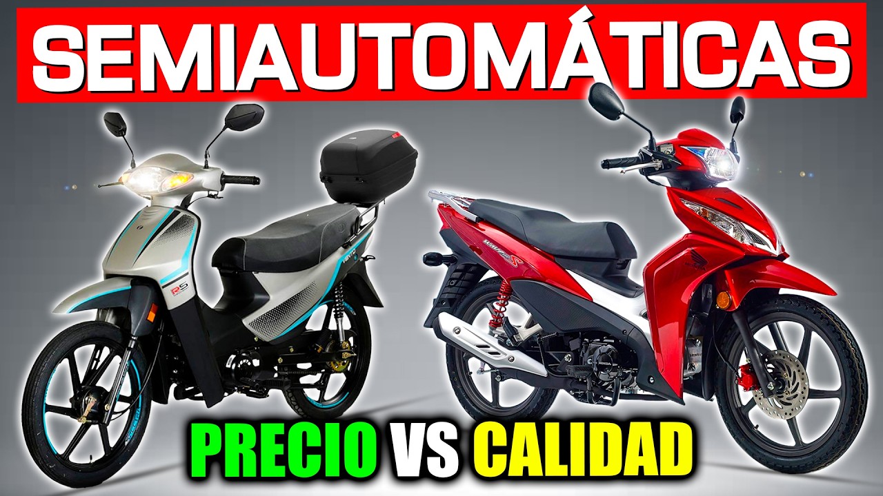 Top 5 Motos SEMIAUTOMATICAS BARATAS para 2026