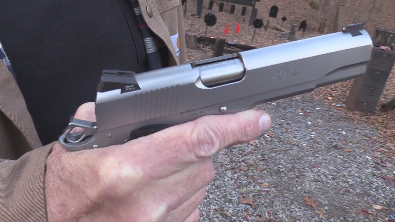 Спецназ Эда Брауна, охота на крупную дичь, 1911 г.