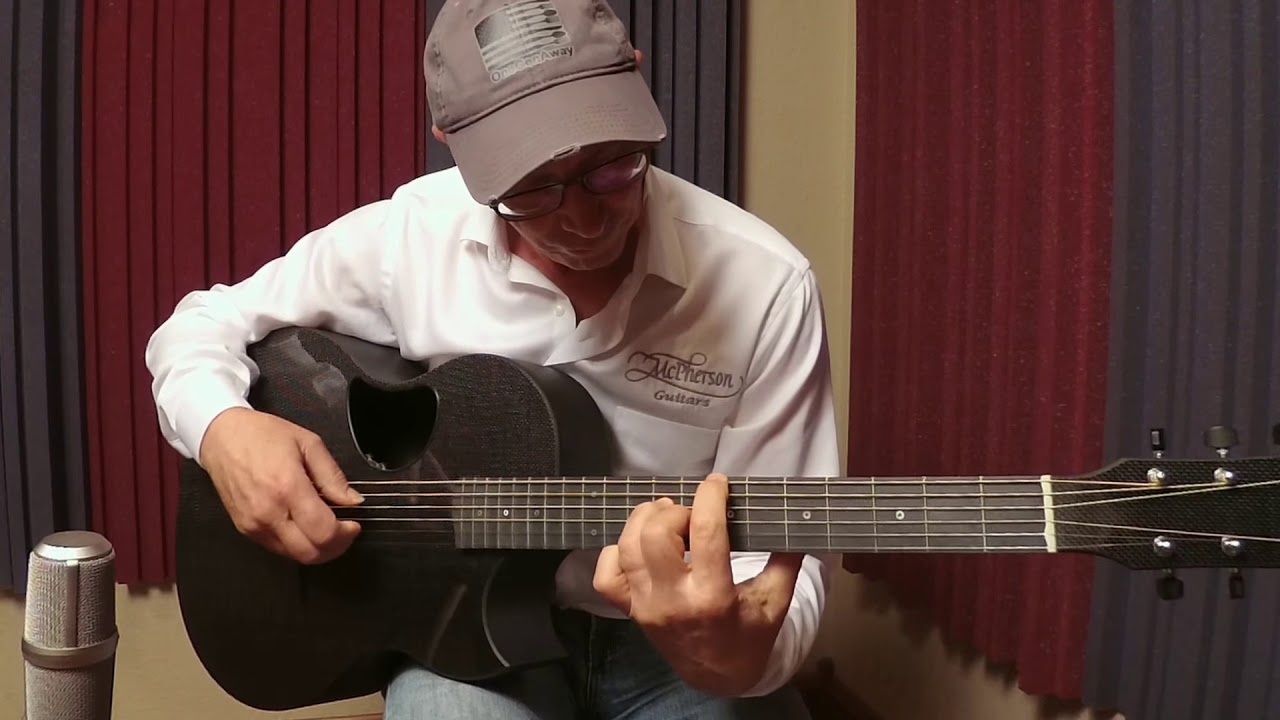 Bruce Gaitsch playing a McPherson Carbon Series Sable