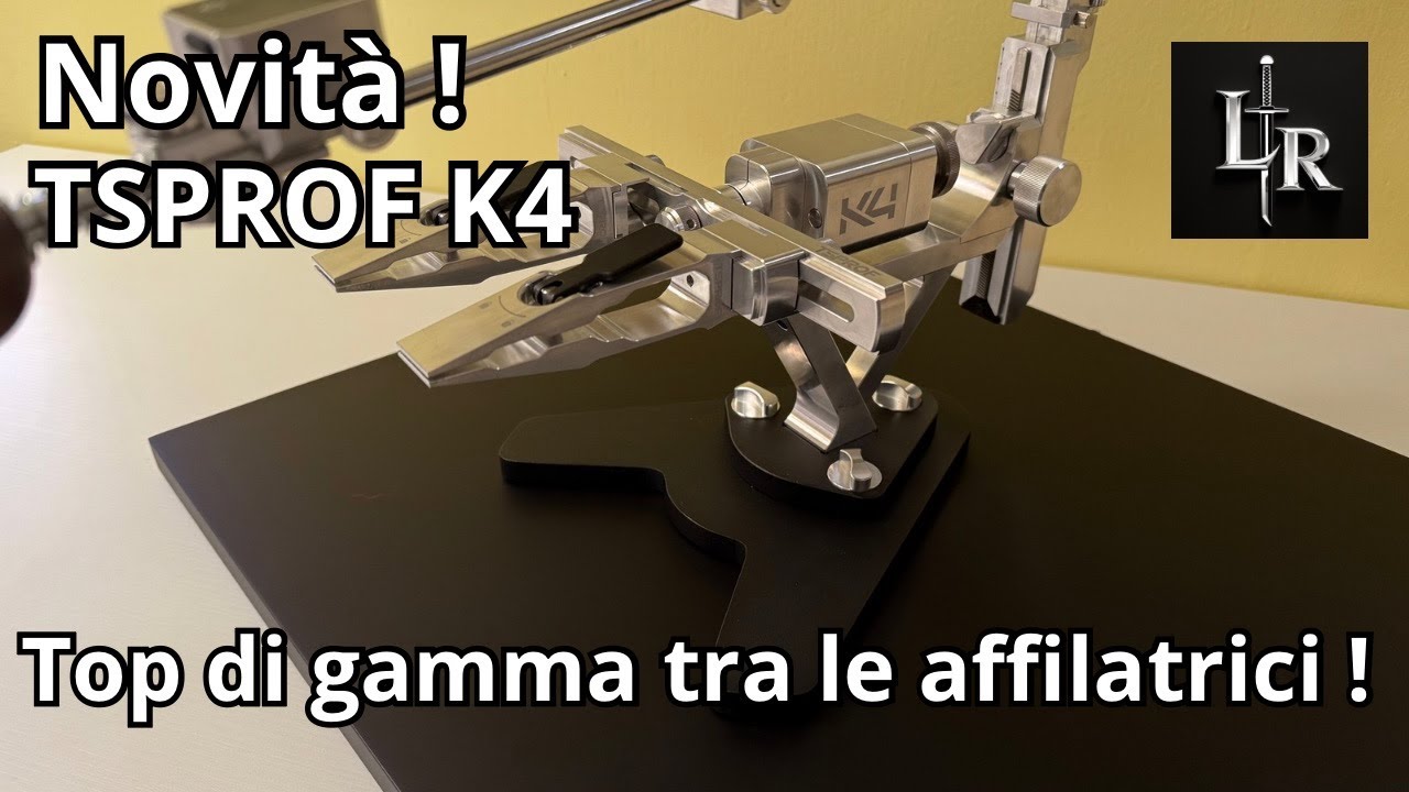 TSPROF K4 ! Top di gamma , presentazione ed affilatura!