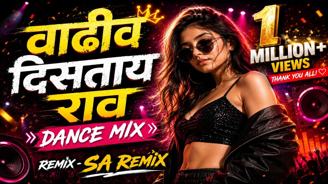 Vadhiv Distay Rao Dj Song | DJ Marathi Song | वाढीव दिसताय राव | SA Official Remix