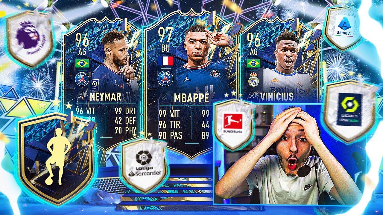 BEST OF PACK OPENING TOTS ( c'était fou 😳 ) - FIFA 22 Ultimate Team
