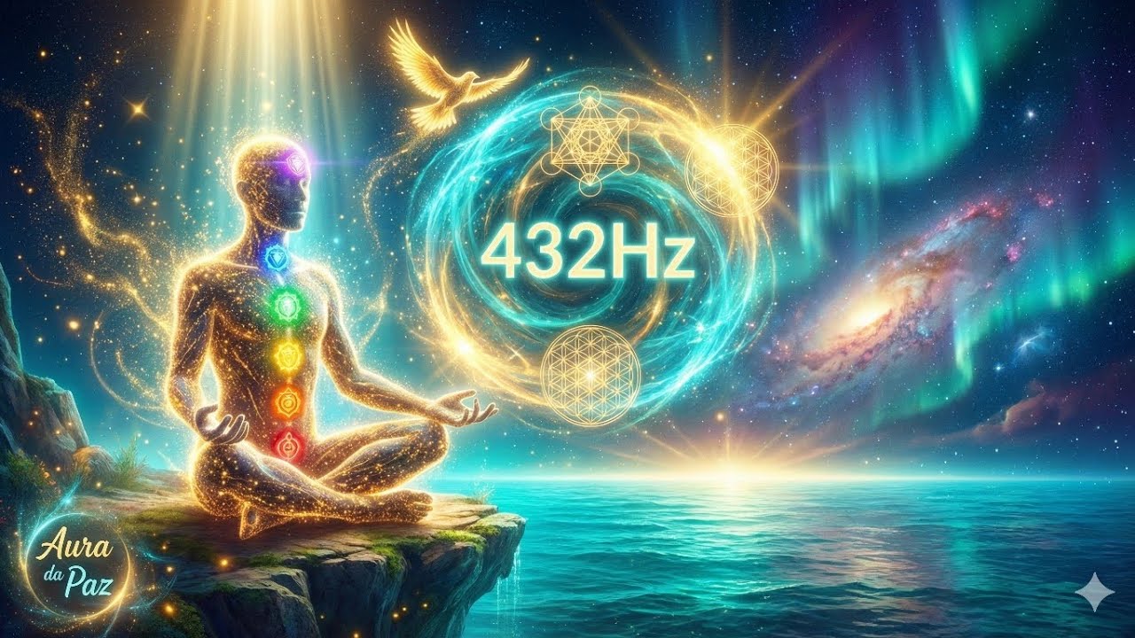 432Hz CURA PROFUNDA | Limpeza Imediata de Energia Negativa e Regeneração de DNA