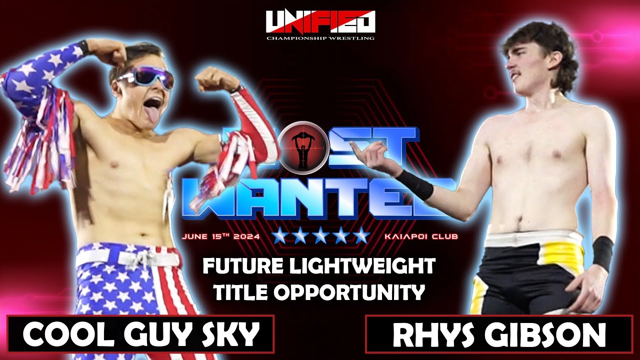 Cool Guy Sky vs Rhys Gibson - FULL FREE MATCH - Most Wanted 2024