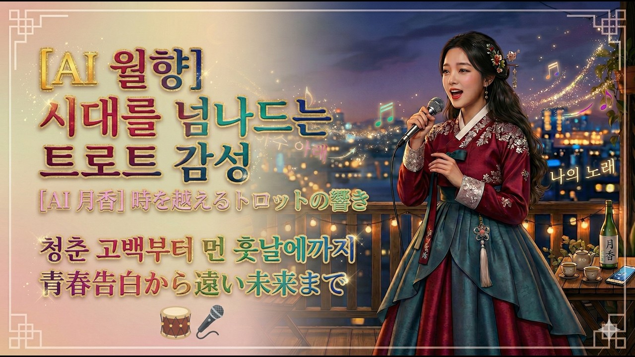 가슴을 적시는 추억의 명곡 - 한일 양국어 버전 애창곡 컬렉션,【AI 月香】마음을 울리는 追憶의 名曲 - 韓日 兩國語 敍情歌 コレクション